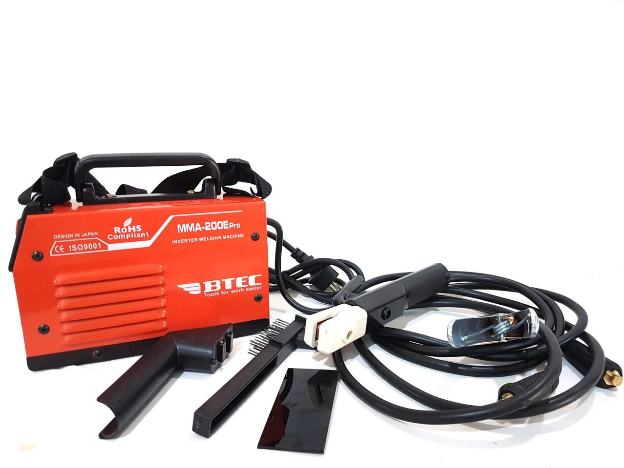 Máy hàn que điện tử mini Btec MMA 200E Pro