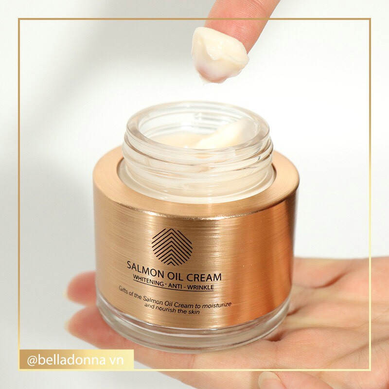 Kem Dưỡng Ẩm, Làm Trắng Da, Chống Lão Hóa Từ Dầu Và Trứng Cá Hồi CRE8SKIN Salmon Oil Cream 80g