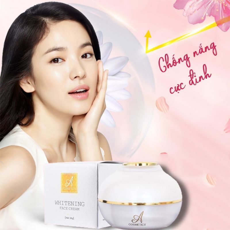 Kem face a cosmetics ,kem dưỡng trắng da mặt a 50g