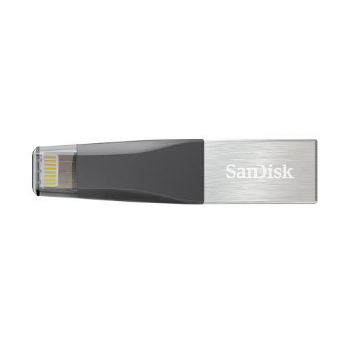 USB OTG 3.0 SanDisk iXpand mini 64GB for iPhone / iPad (SDIX40N) ( USB 2 ĐẦU)