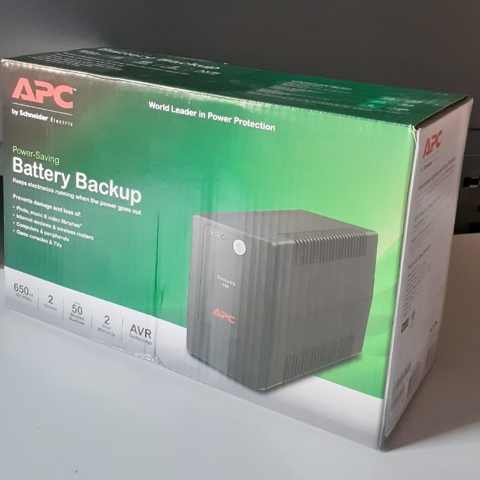 [HCM]BX650LI-MS - Bộ lưu điện (UPS) APC 650VA/325W (New 100% - BHCH: 24 tháng)
