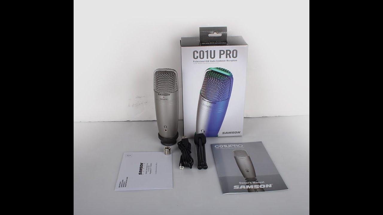Micro thu âm chuyên nghiệp - Samson C01U Pro