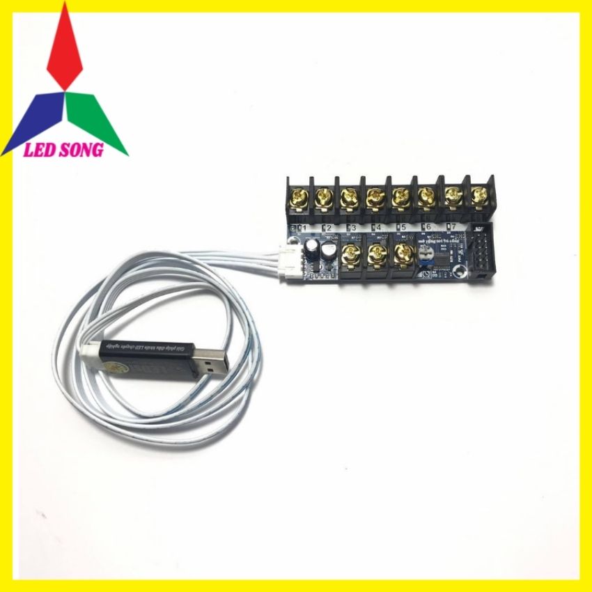 Mạch Led Vẫy 8 Cổng Công Suất 30a Ledsign