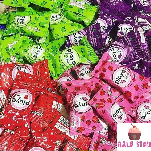 [HCM][HOT] Kẹo Cuộn Play Dạng Gói Vị Cola - Thái Lan