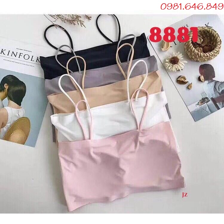 Bra Đúc Su Quây 2 Dây Mát Lạnh M8881