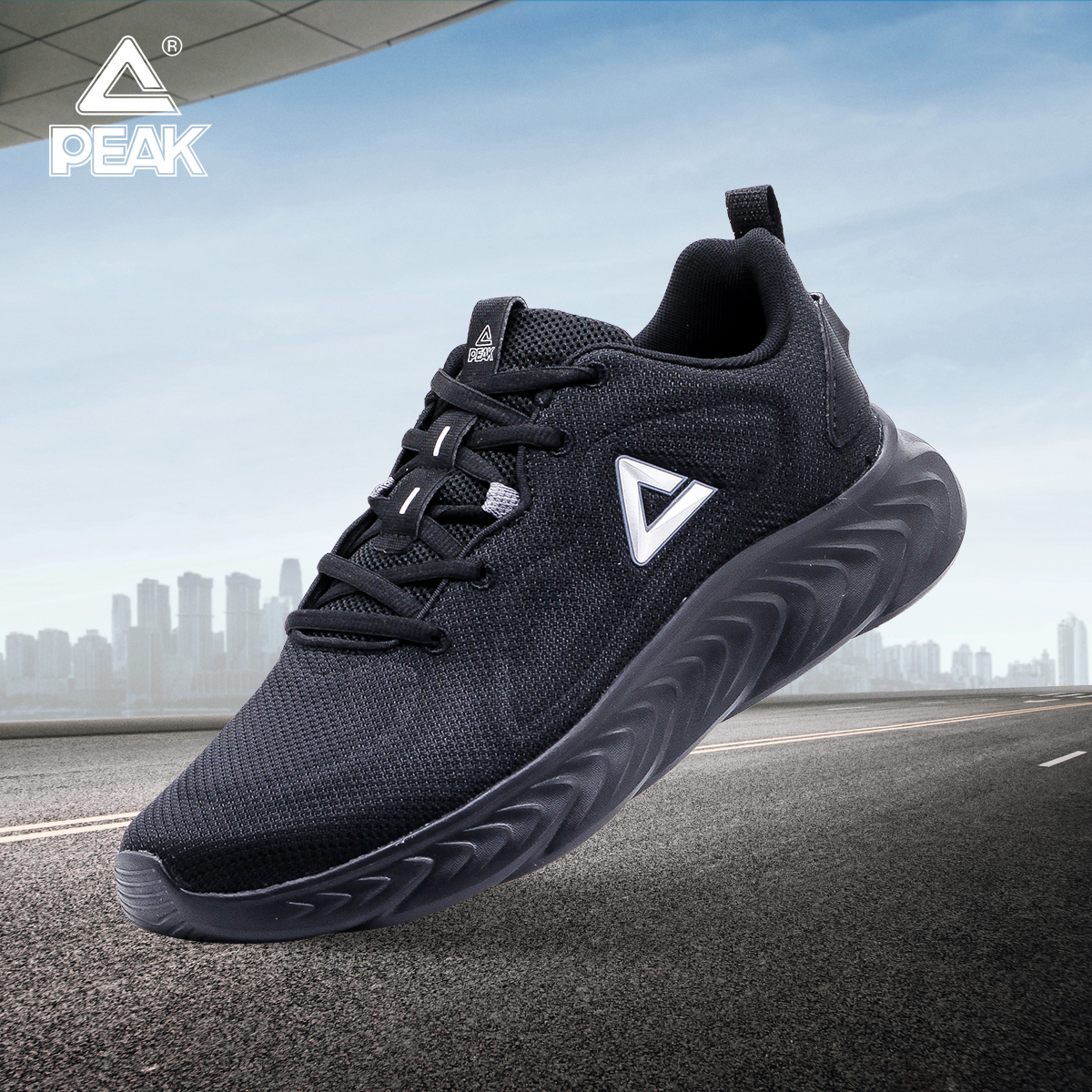 Giày Chạy Bộ Nam PEAK Running Counter E231297H