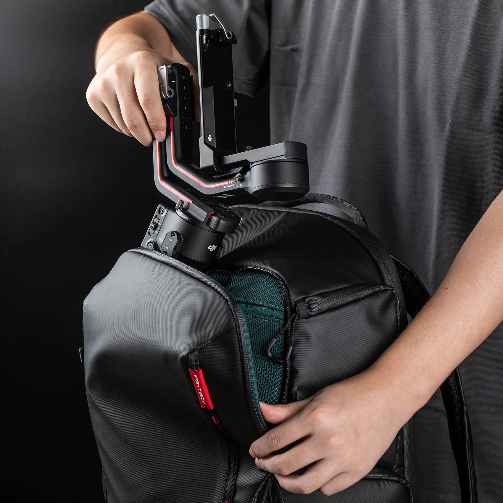 Balo máy ảnh PGYTECH OneMo Lite 22L, Black