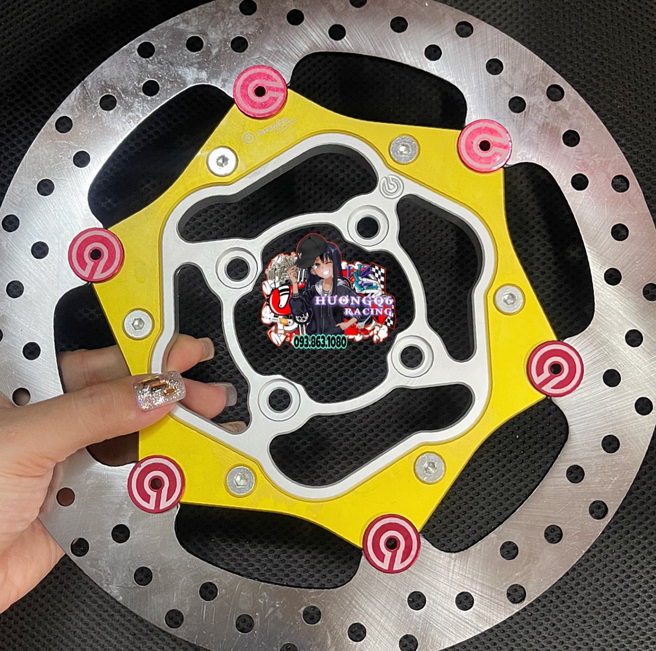 Đĩa thắng Over size 265mm