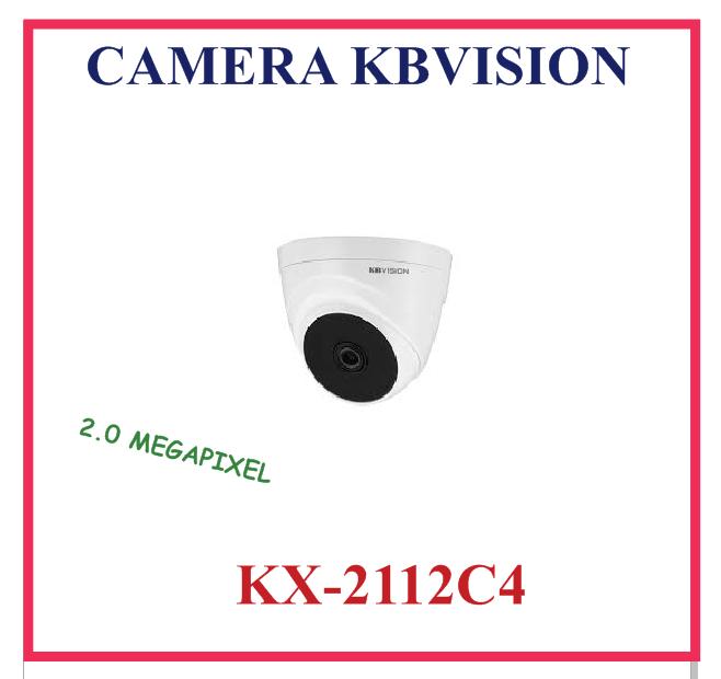 Camera kbvision thương hiệu mỹ 2.0mp kx-2112c4