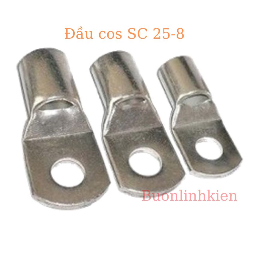 Combo 20 đầu cos SC 10-6 đồng mạ kẽm