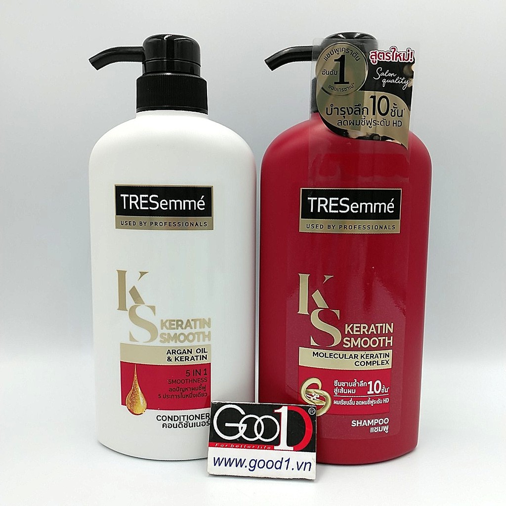 [Chính hãng]_ COMBO DẦU GỘI + DẦU XẢ TRESEMME THÁI LAN 400ml