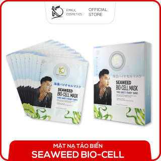 Mặt nạ tảo biển Nhật Bản KimKul Seaweed Bio-Cell Mask - Mặt nạ dưỡng trắng thumbnail
