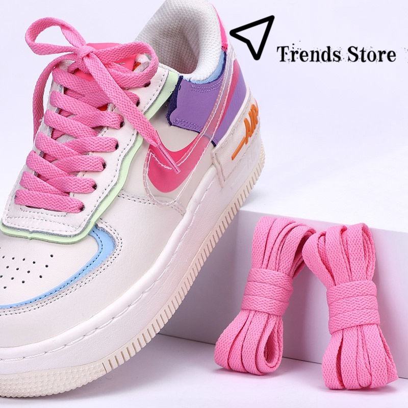 Dây giày dẹt Nike Jordan 1 (AJ1), AF1, Vans.. cao cấp.