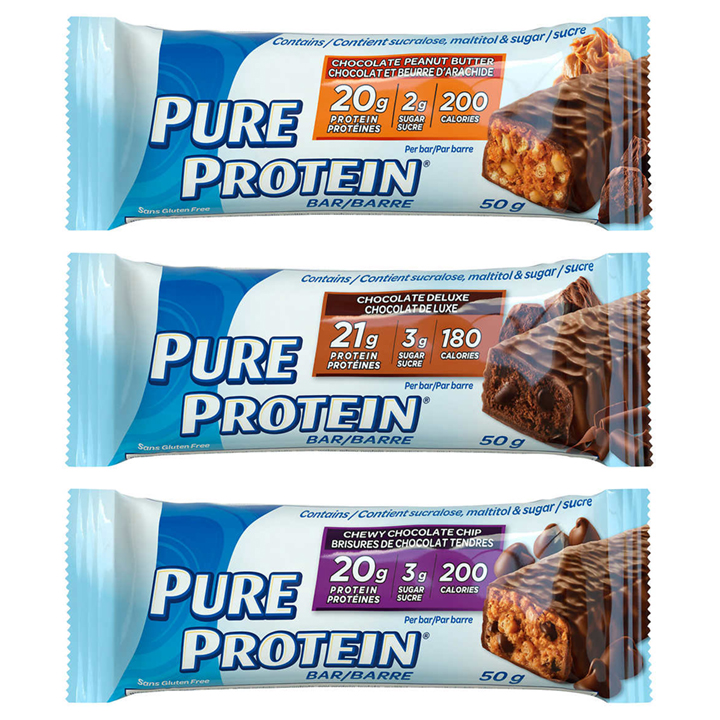 Bánh Pure Protein Socola hộp 21 thanh