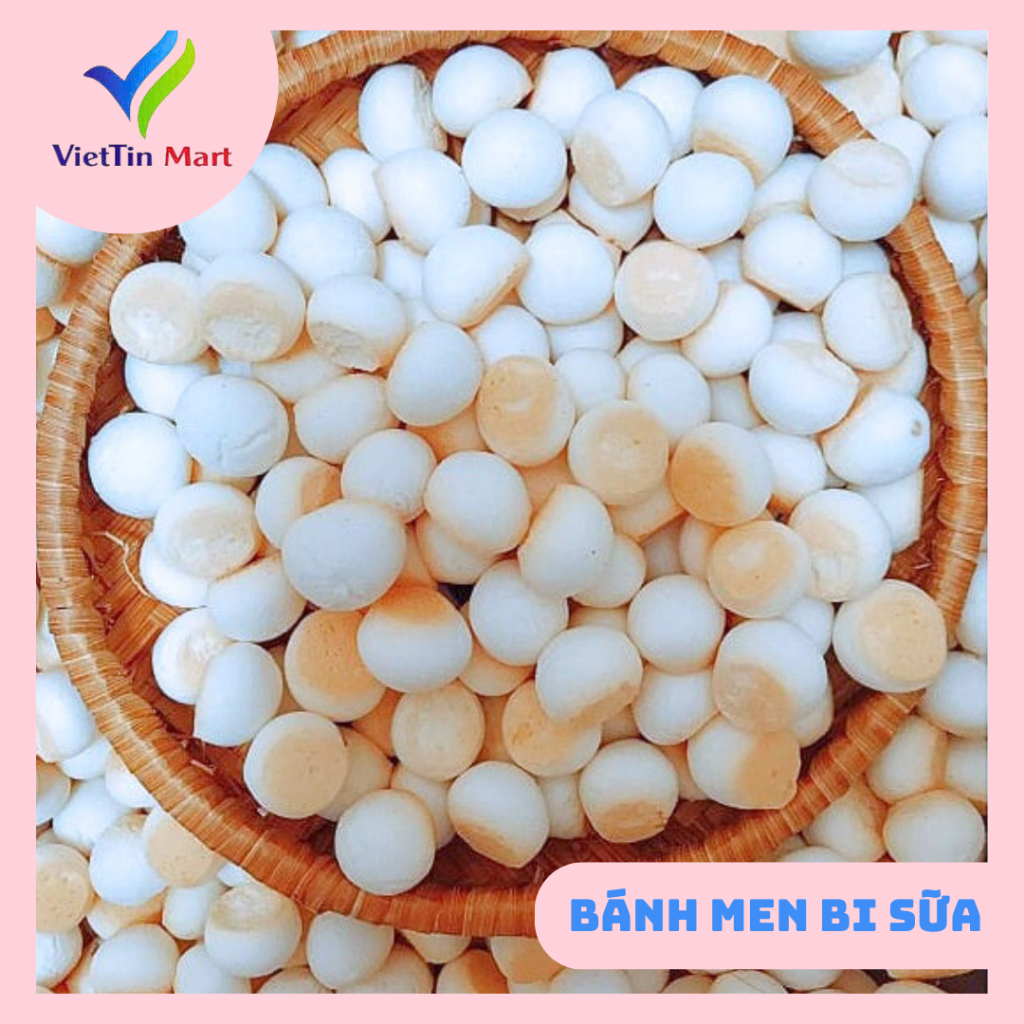 Bánh Men Bi Sữa (Bi Tròn) VIETTIN MART