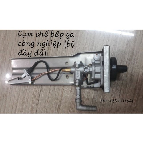 Chế bếp khè ga công nghiệp trọn bộ