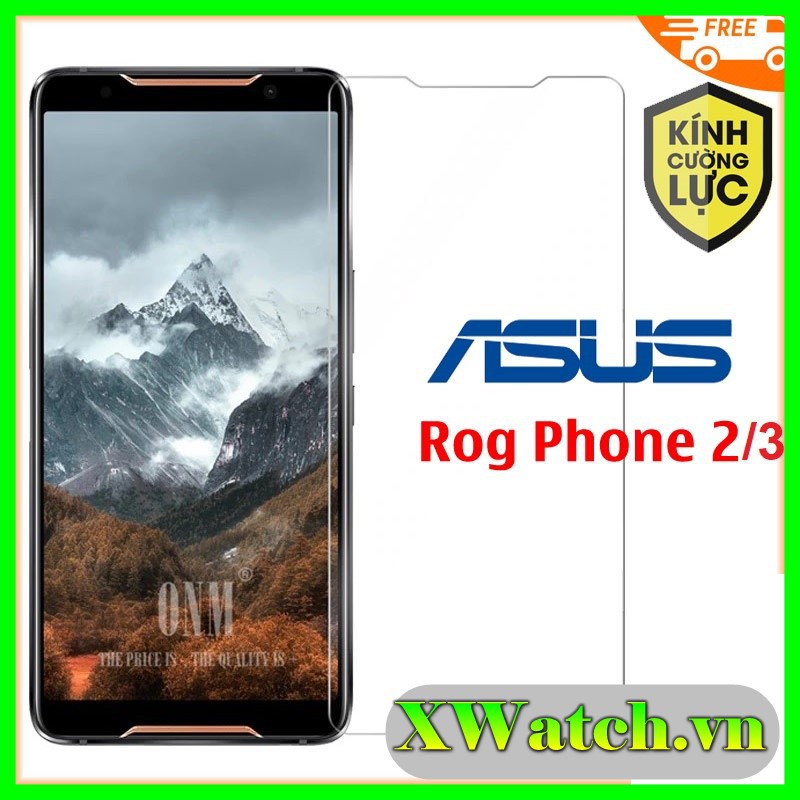 Cường lực asus rog phone 2 / rog phone 3 / rog phone 5 rog phone 5 pro trong suốt