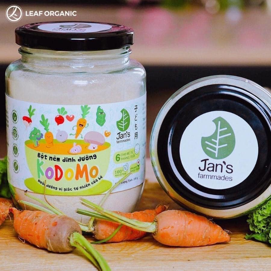 Hạt nêm dinh dưỡng rau củ KODOMO 90g