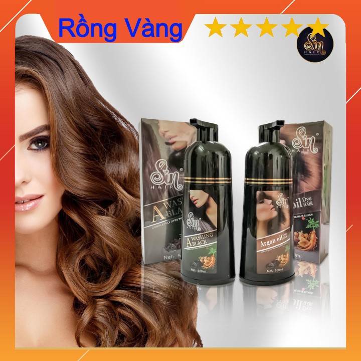 Dầu Gội Nhuộm Nâu Tóc SIN HAIR