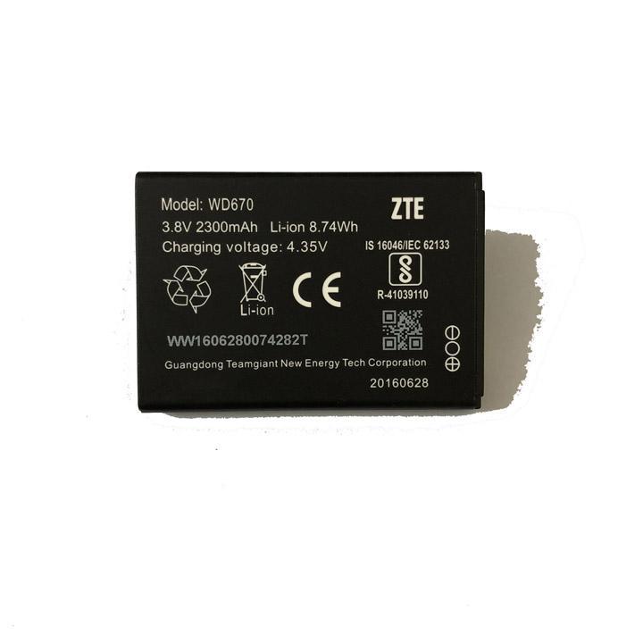 Pin của bộ phát wifi 4G/LTE WD670