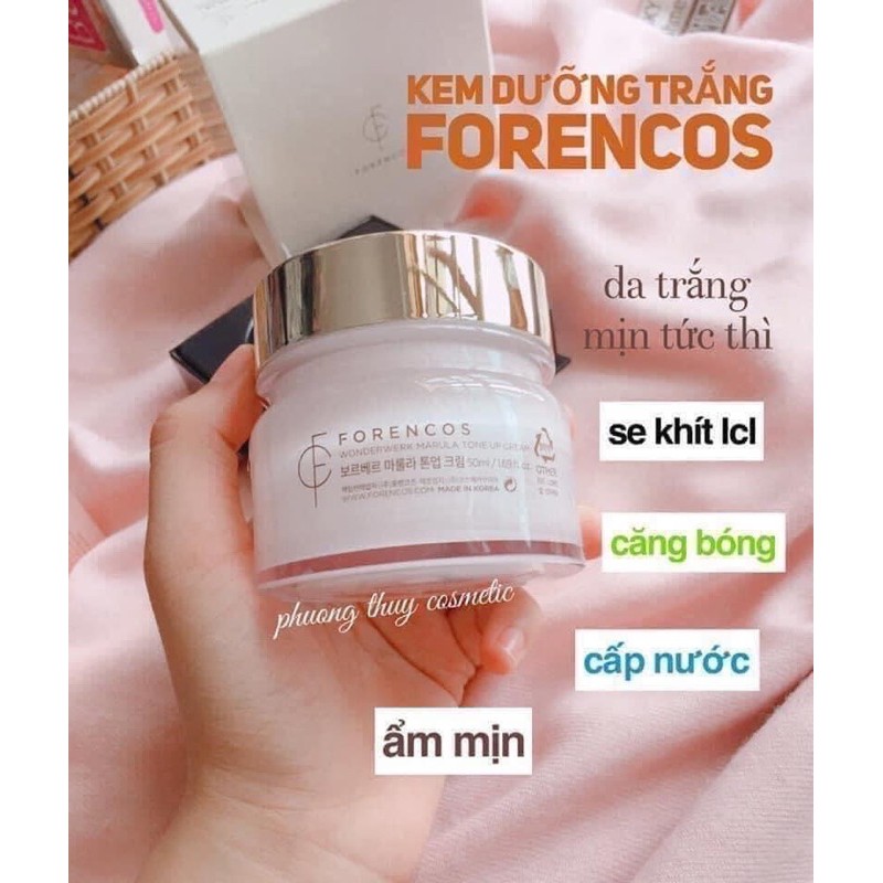KEM DƯỠNG TRẮNG DA FORENCOS CAO CẤP