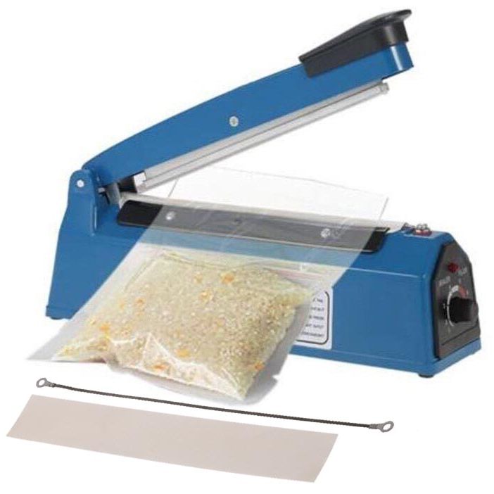 Máy hàn túi nilon dập tay Impulse Sealer 20cm Vĩnh Khang - shop PFS-200