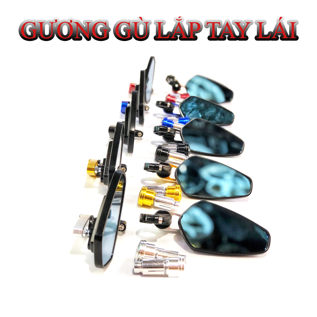 [ Màu Vàng Giá 1 Cái ] Kính gù gương gù xe máy
