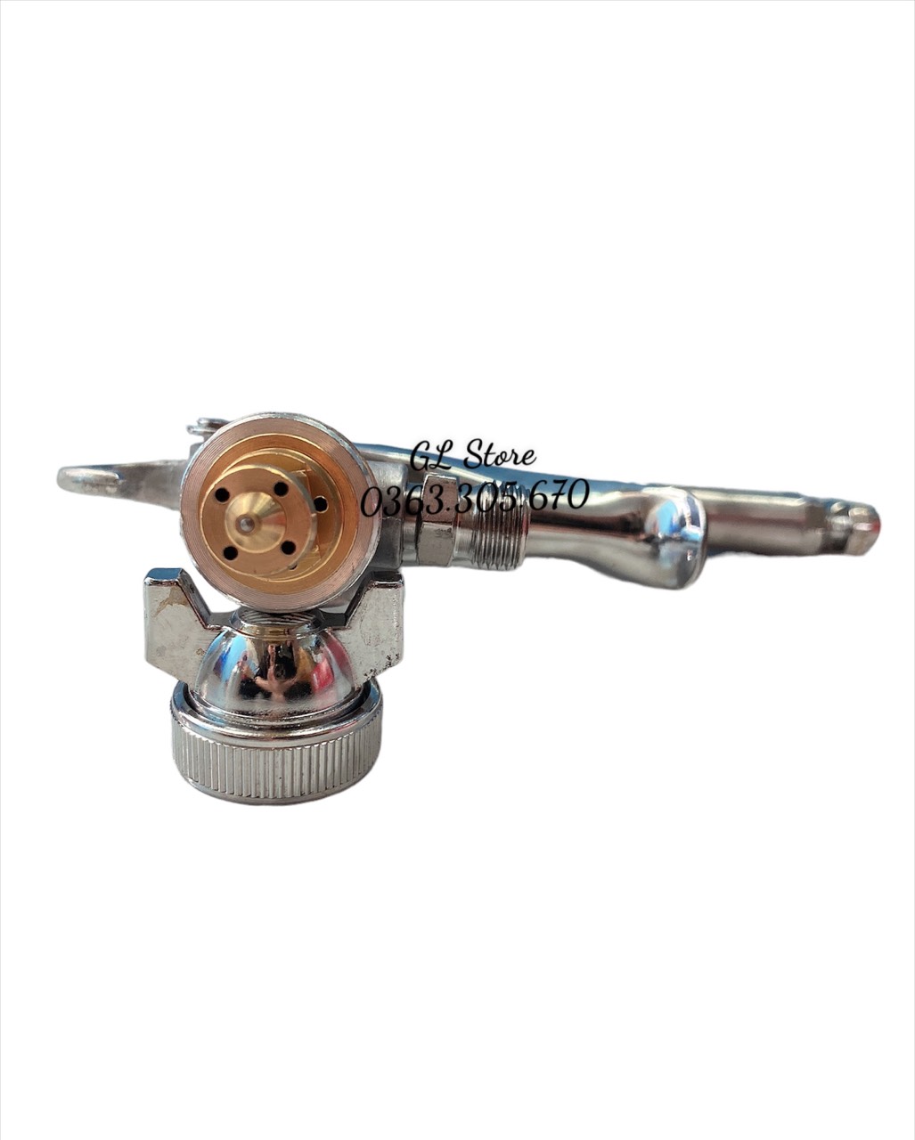 DỤNG CỤ PHUN SƠN F75 BÌNH DƯỚI , ĐẦU PHUN 1.8MM