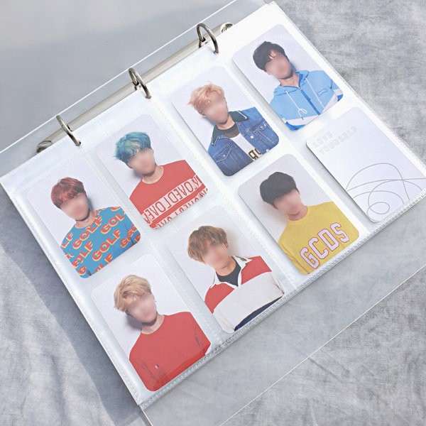 BÌA BINDER HÀN+ SHEET LẺ KAS - KPOP ALL STARS
