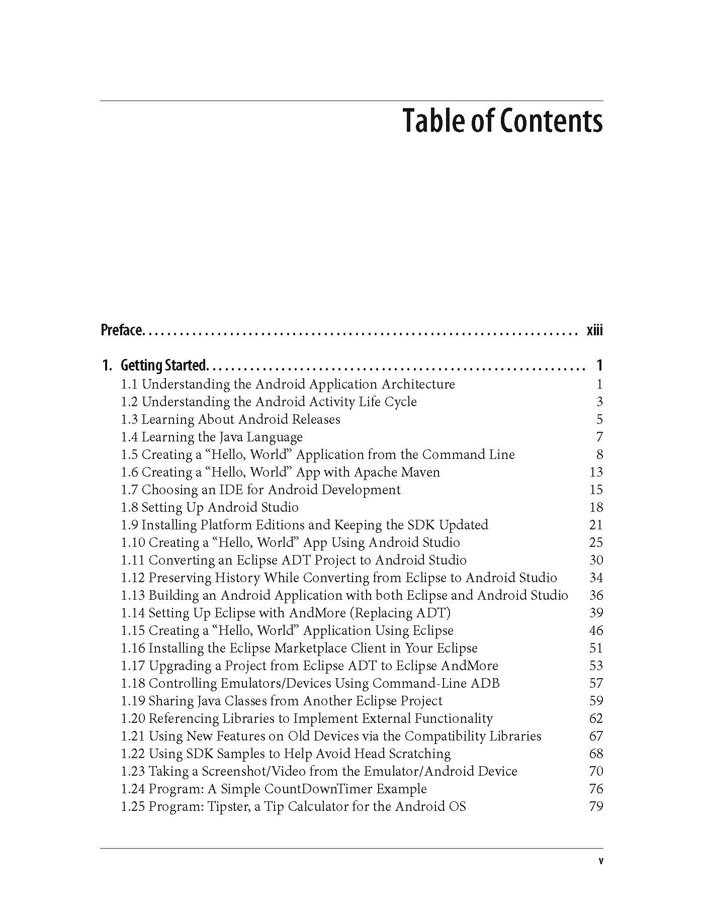 Android Cookbook