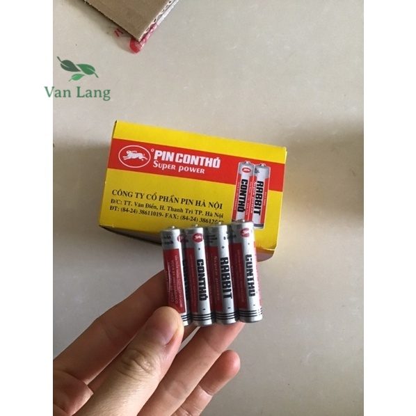 Pin tiểu con thỏ aaa - 1,5v vỉ 4 viên