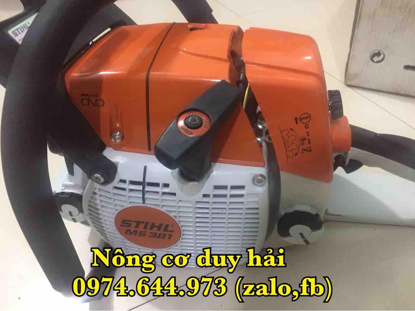 Máy cưa xích STIHL MS 381 - Made in Brazil