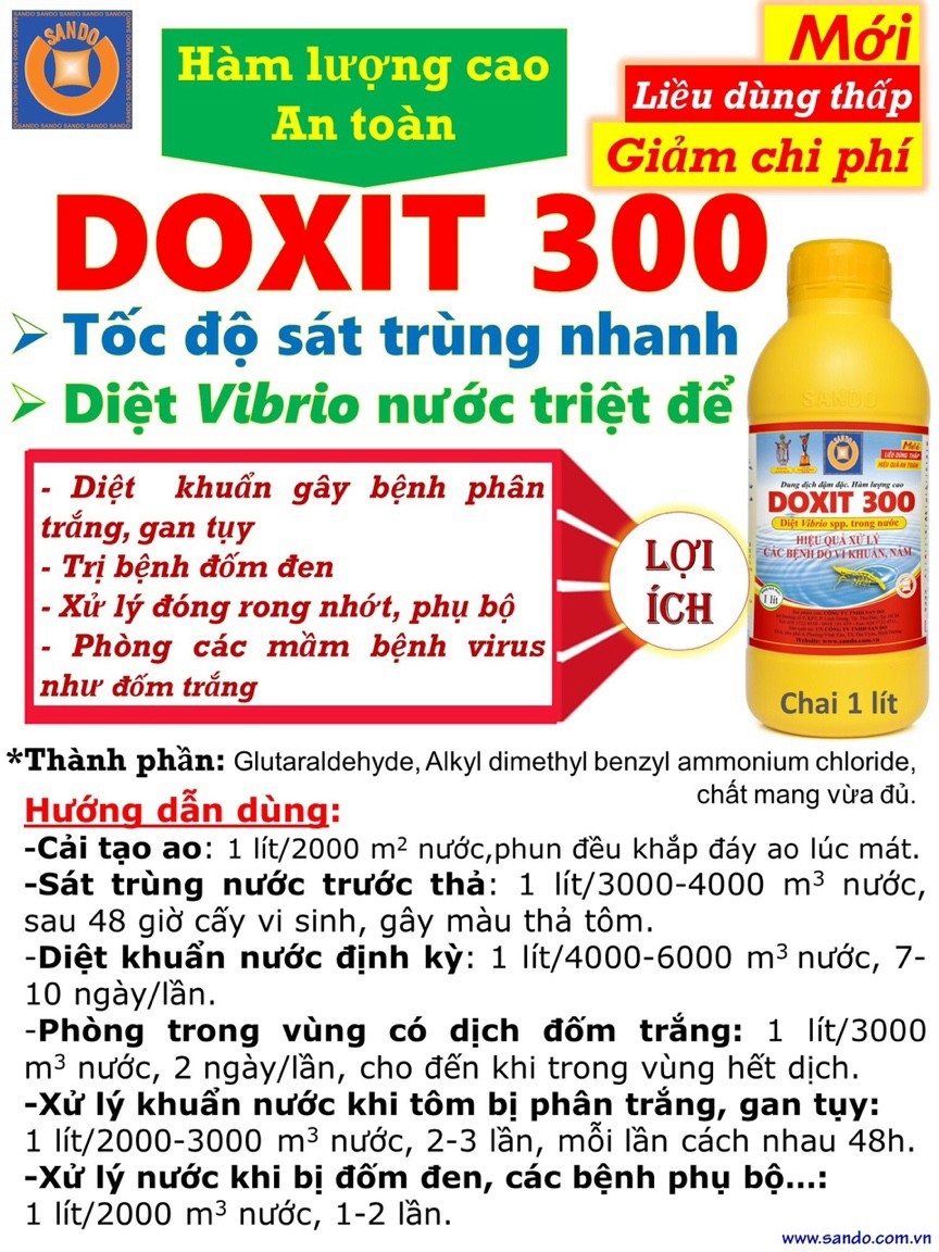 DIỆT KHUẨN DOXIT 300[ MUA 5 TẶNG 1] [SANDO]