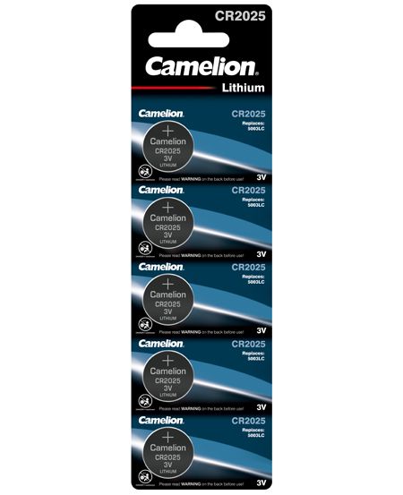 Combo 5 viên Pin CR2025 Camelion Lithium  3V