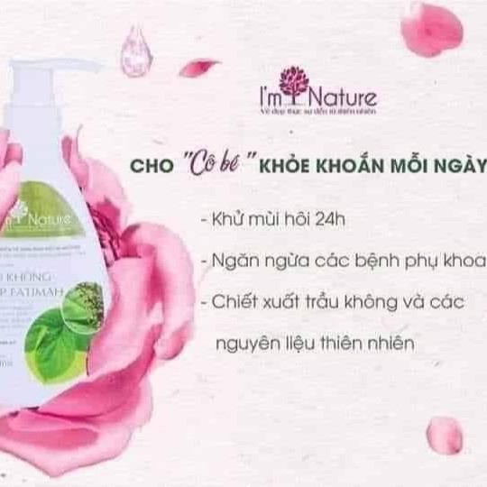 Dung Dịch vệ Sinh Trầu Không I'm Nature