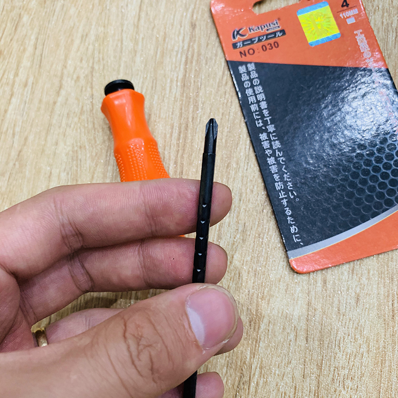 Tua vít nấc cao cấp 2 đầu 110 mm Kapusi