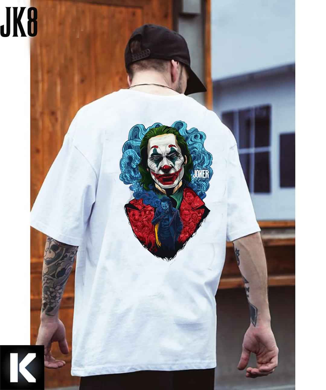 [HCM]áo thun nam áo quỷ dạ xoa form rộng hàn quốc in hình MM23 độc đẹp vải dày mịn mát