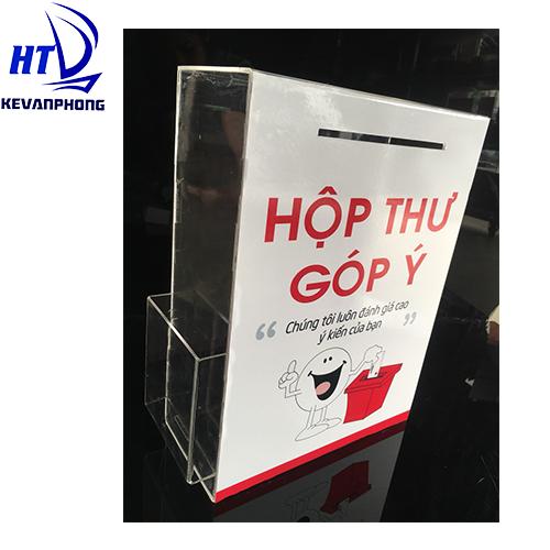 Hộp thư góp ý Bằng mica - mã HT01