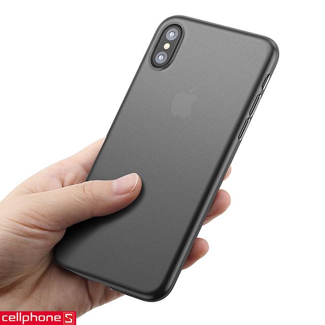 ỐP LƯNG MEMUMI MỎNG MỜ NHÁM  - IPHONE XS MAX