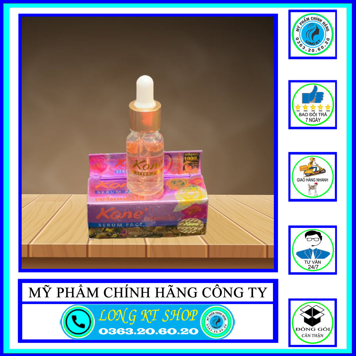 [Kone Thái] Bộ serum Dưỡng Mụn,Nám Mờ thâm Kone