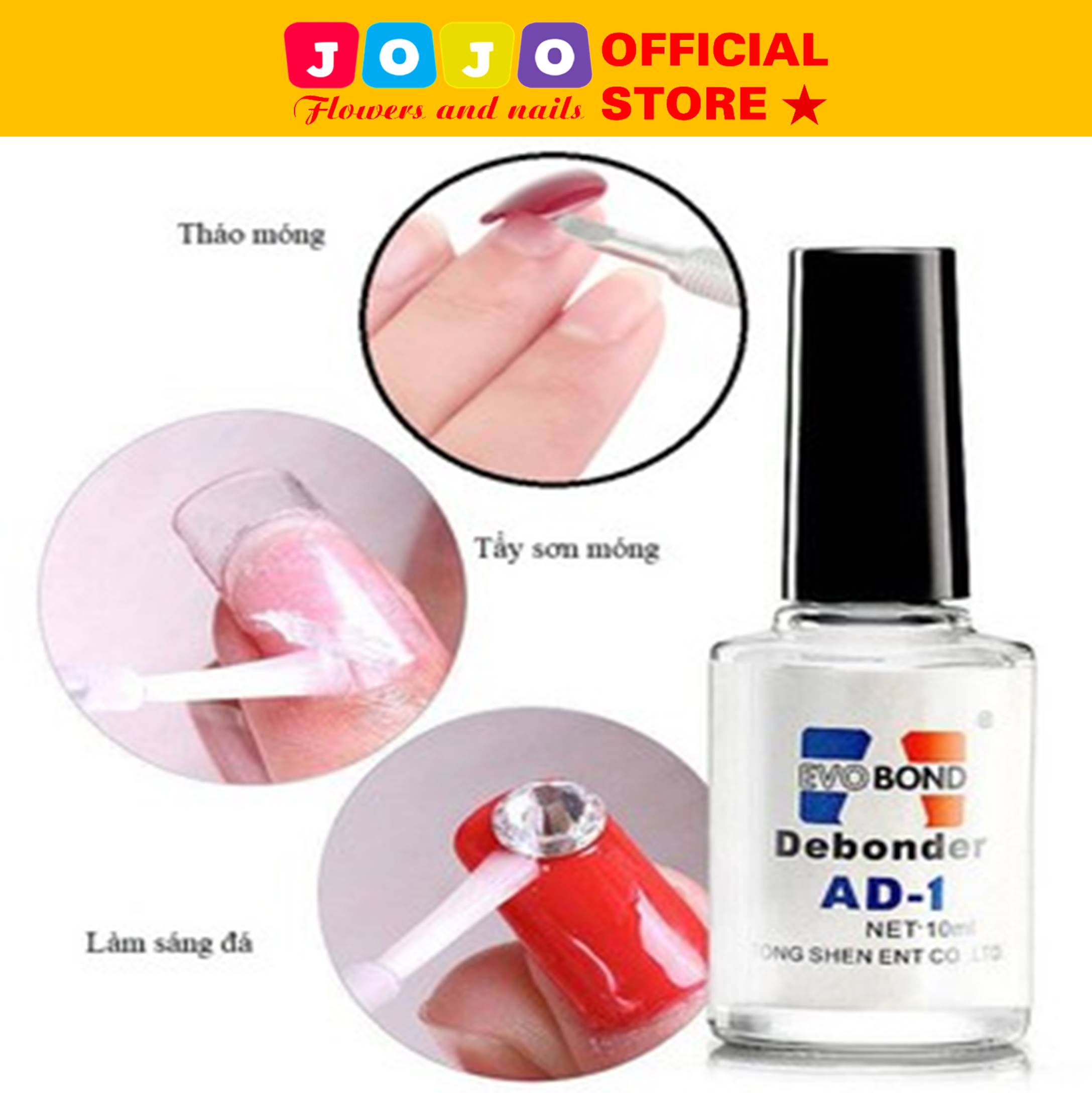 [SẴN HÀNG] Dung dịch tháo móng giả, nước tháo móng ,làm sáng đá dễ dàng 10ml
