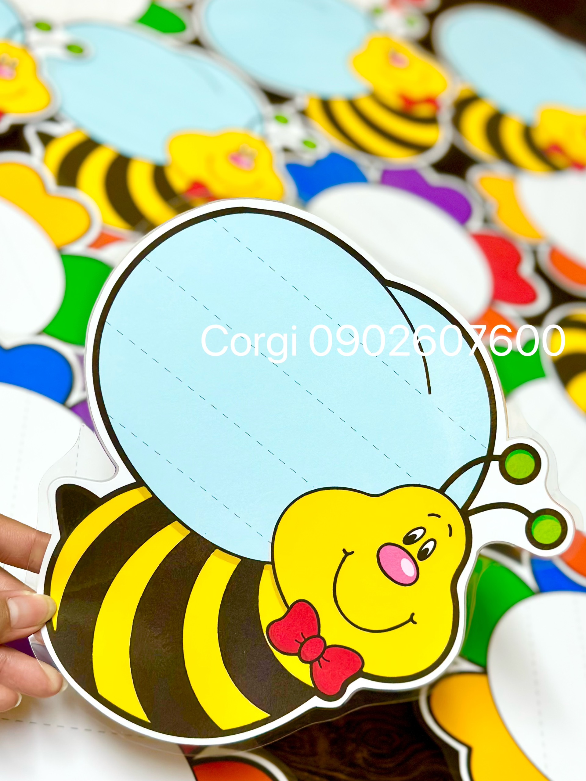 Ong Tìm Hoa - Đồ dùng dạy học Corgi