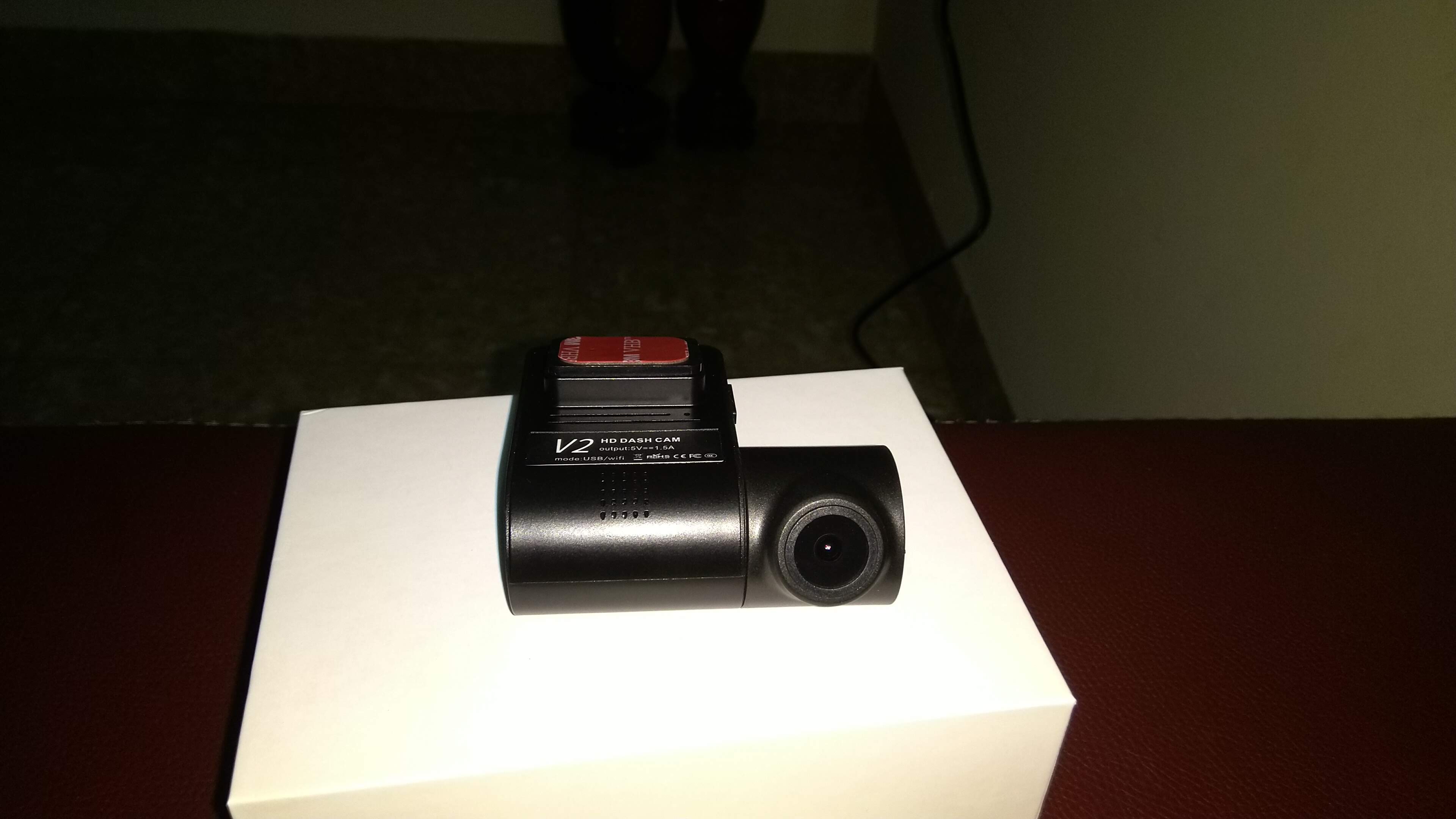 Camera hành trình V2 xem qua điện thoại