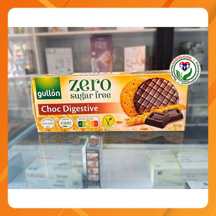 [HCM]Bánh Gullon ăn kiêng Digestive Choco 270g