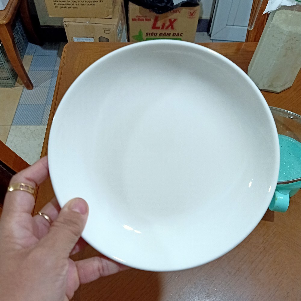 Đĩa ảo sâu sứ trắng 15.5cm , 17.5cm , 20cm , 22cm