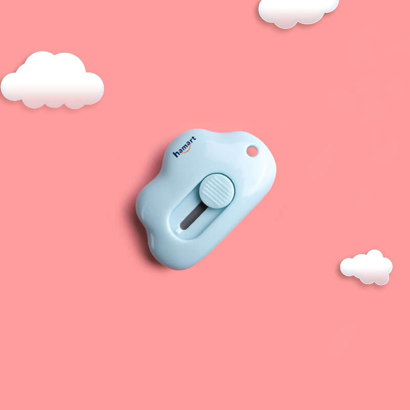 Cute Cloud Mini Utility Knife Cutter Cutting Letter Envelope Opener Mail Knife School Office Supplies Utility Knife
