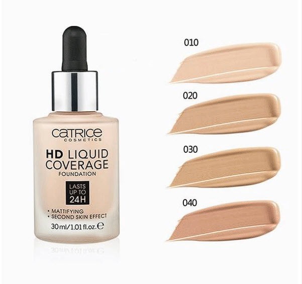 Kem nền Catrice HD Liquid Coverage Foundation