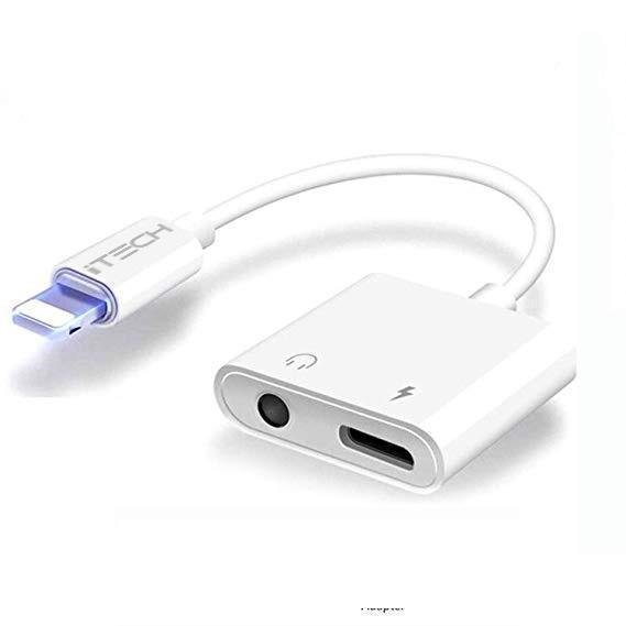 Cáp Chuyển Đổi Lightning Sang 3.5mm Và Chân Sạc Lightning - Model ITECH