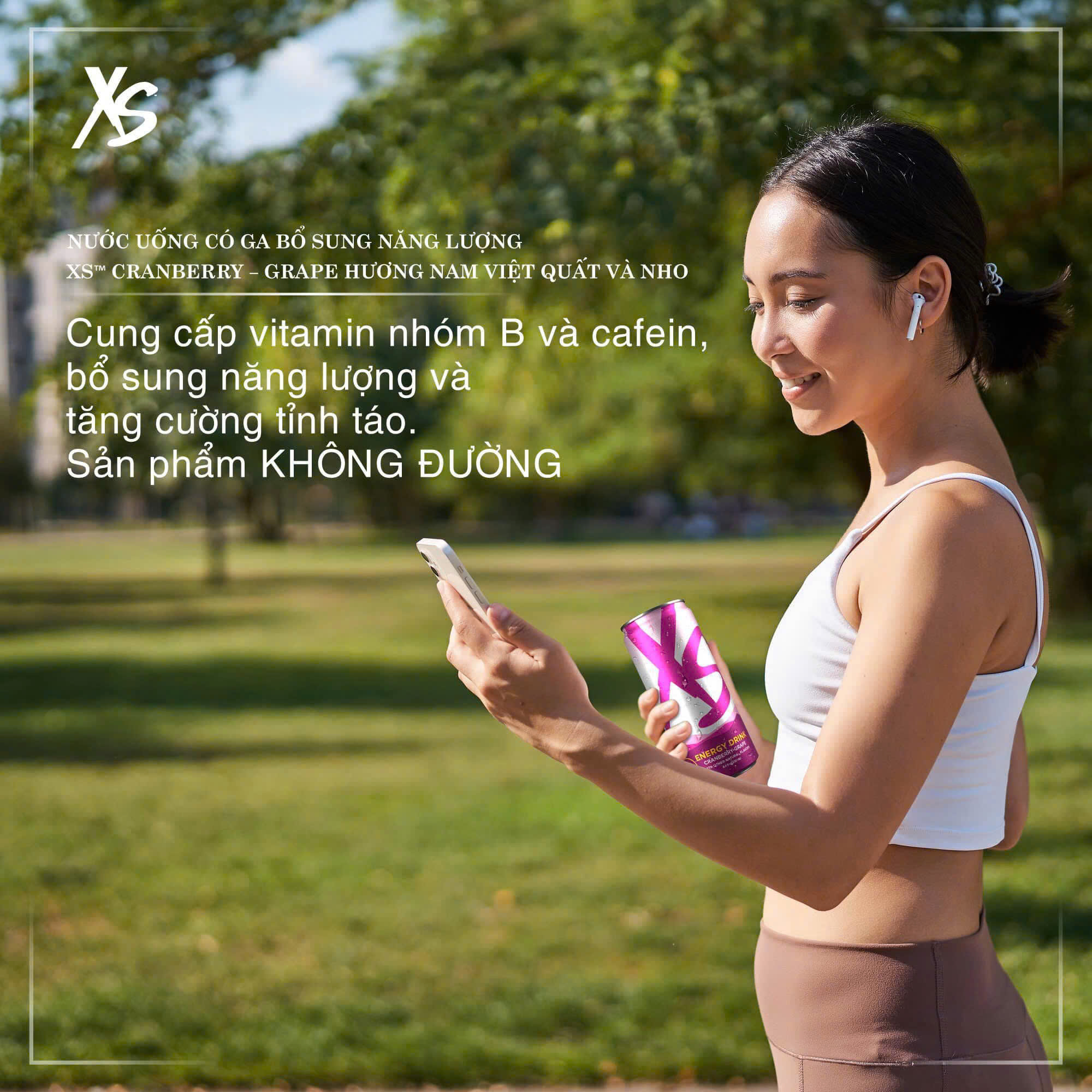 XS AWAY SUGAR FREE Sparkling Water