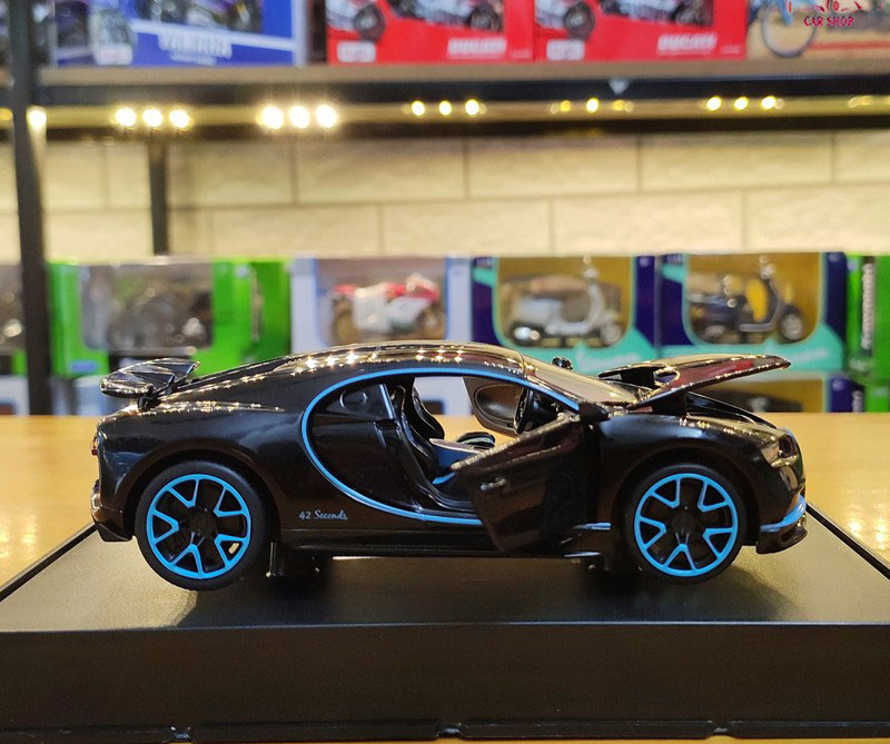 XE MÔ HÌNH TĨNH siêu xe Bugatti Chiron - MINIAUTO tỷ lệ 1:32